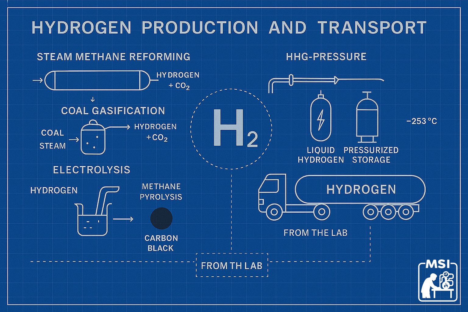 Challenges of hydrogen production and transportation can be overcome with planning and innovation